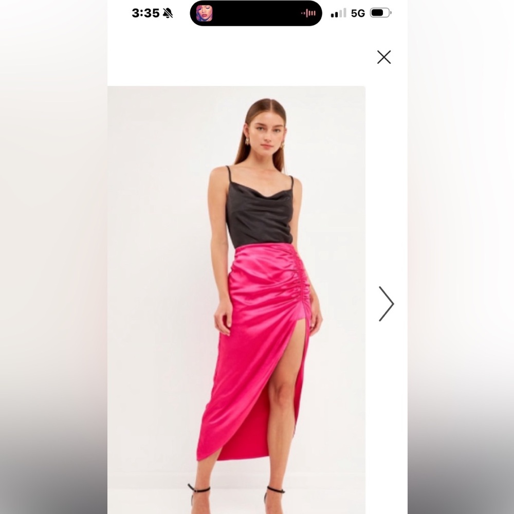 Endless Rose MIDI Skirt